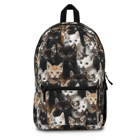 Cozy Kitten Crowd Backpack