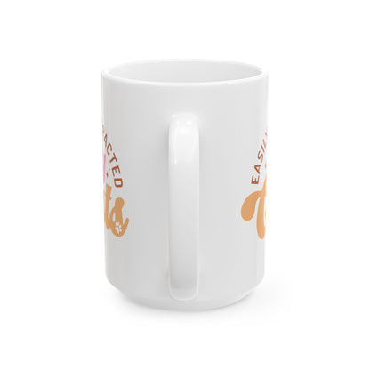Easily Distracted by Cats Coffee Mug