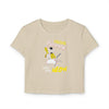 Freddie Purrcury Don't Stop Meow Women's Baby Tee