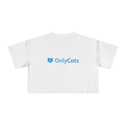 OnlyCats Cat Butt Women's Crop Tee