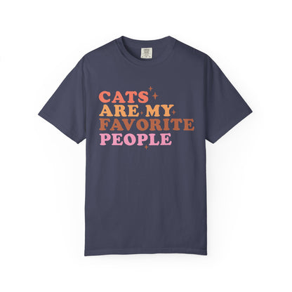 Cats Are My Favorite People T-Shirt