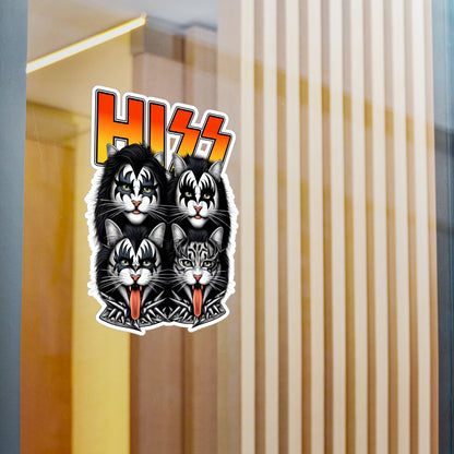 Hiss Band Vinyl Decal