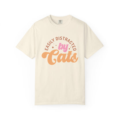 Easily Distracted By Cats T-Shirt