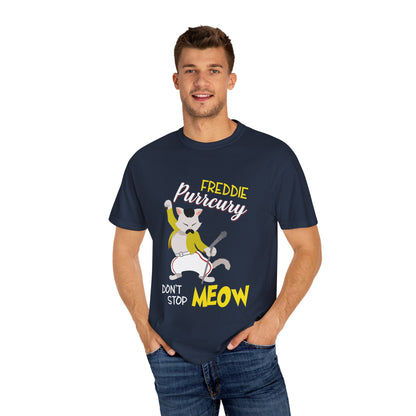Freddie Purrcury Don’t Stop Meow T-Shirt