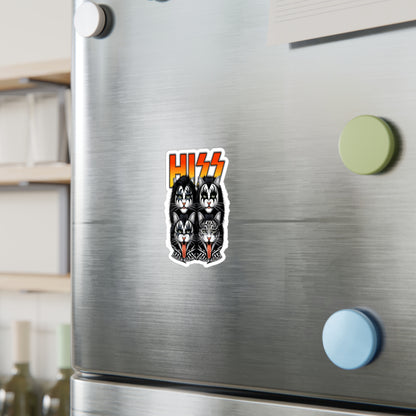 Hiss Band Vinyl Decal