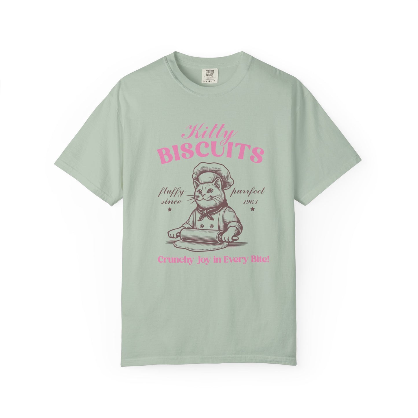 Kitty Biscuits Baker Cat T-Shirt