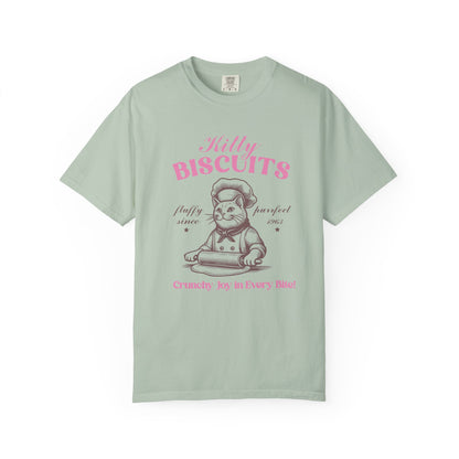 Kitty Biscuits Baker Cat T-Shirt