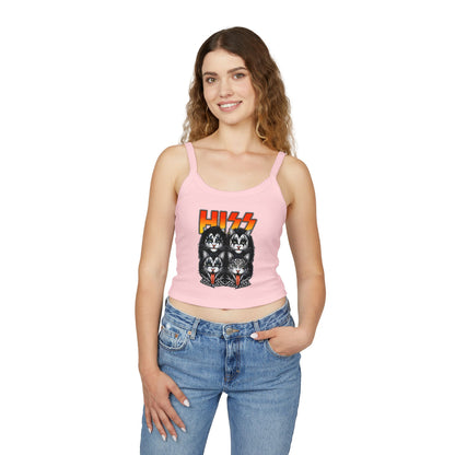 Hiss Band Women's Spaghetti Strap Tank Top