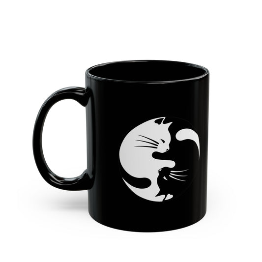 Yin Yang Kitties Coffee Mug
