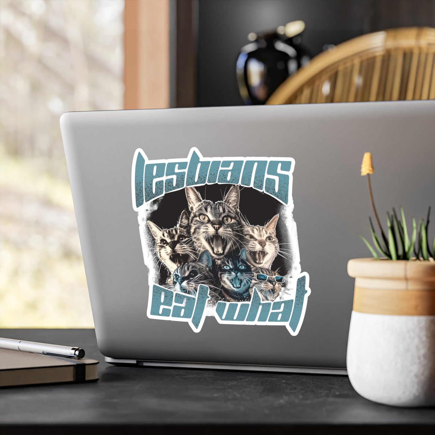 Lesbians Eat What?? Vinyl Decal