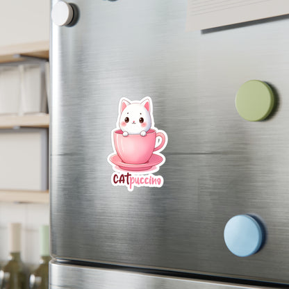 CATpuccino Vinyl Decal Sticker