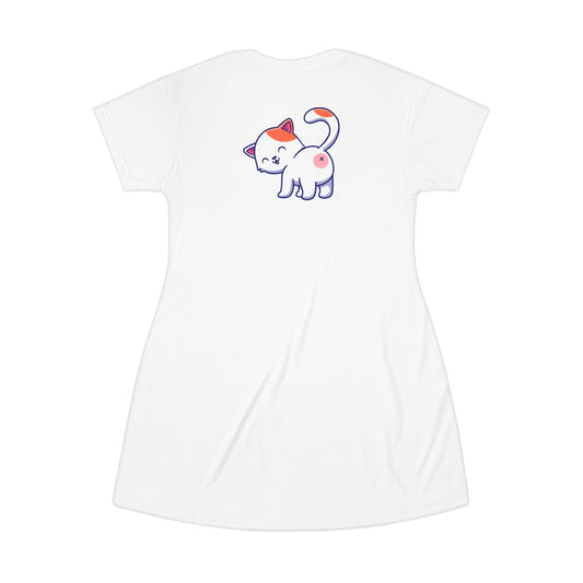 OnlyCats Cat Butt T-Shirt Dress