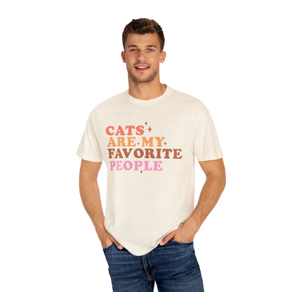 Cats Are My Favorite People T-Shirt