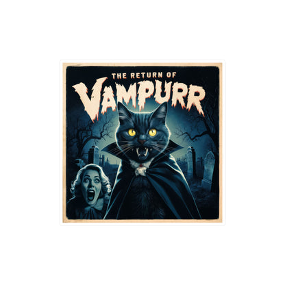 The Return Of Vampurr Movie Vinyl Decal