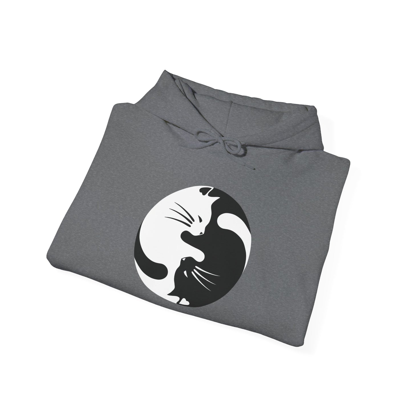 Yin Yang Kitties Hoodie Sweatshirt