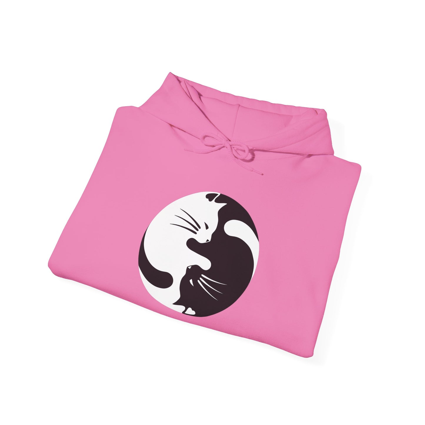 Yin Yang Kitties Hoodie Sweatshirt