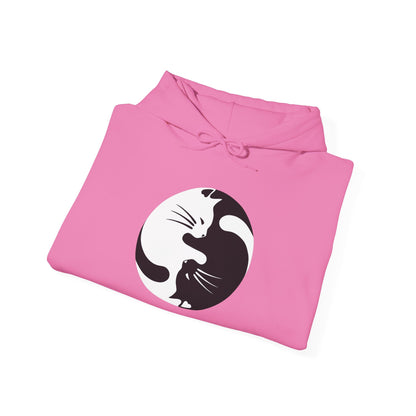 Yin Yang Kitties Hoodie Sweatshirt