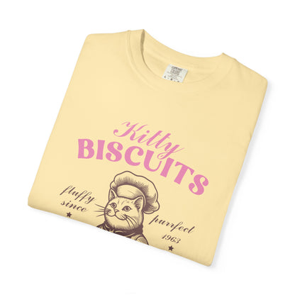 Kitty Biscuits Baker Cat T-Shirt