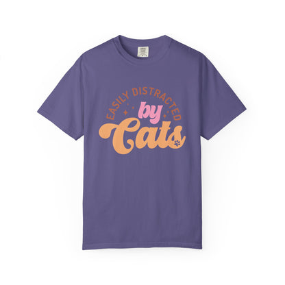Easily Distracted By Cats T-Shirt