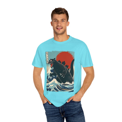 Catzilla Japanese Art T-Shirt