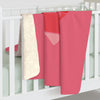 Cat Tail Love Retro Heart Sherpa Fleece Blanket