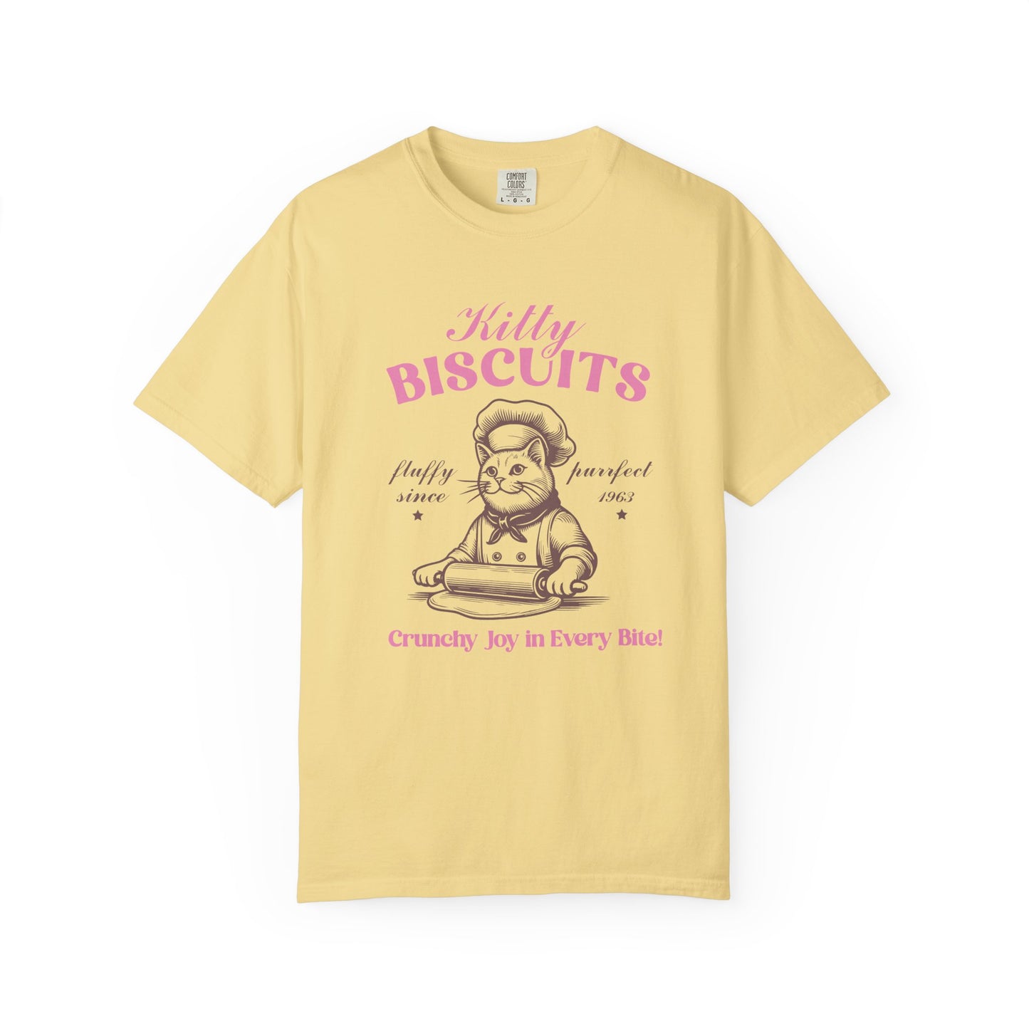 Kitty Biscuits Baker Cat T-Shirt