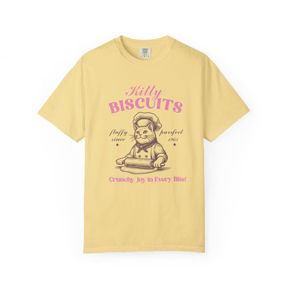 Kitty Biscuits Baker Cat T-Shirt