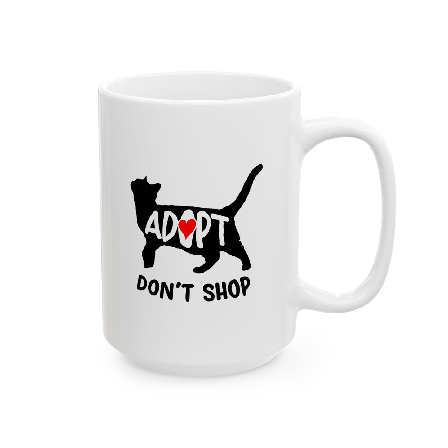 Adopt Don’t Shop Coffee Mug