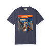Edvard Munch Scream Cat T-Shirt