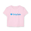 OnlyCats Cat Butt Women's Baby Tee