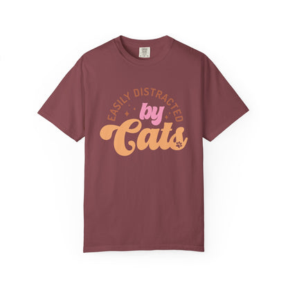 Easily Distracted By Cats T-Shirt