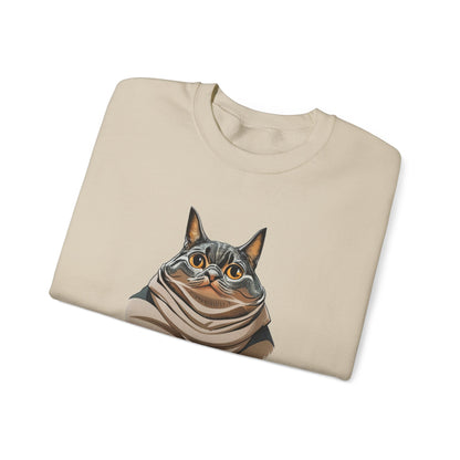 Jabba The Cat Crewneck Sweatshirt
