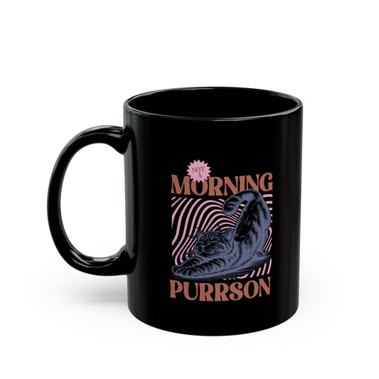 Not a Morning Purrson Coffee Mug