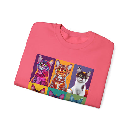 Catty Warhol Crewneck Sweatshirt