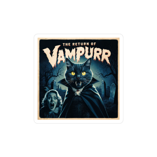 The Return Of Vampurr Movie Vinyl Decal