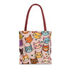 Chibi Cats Tote Bag