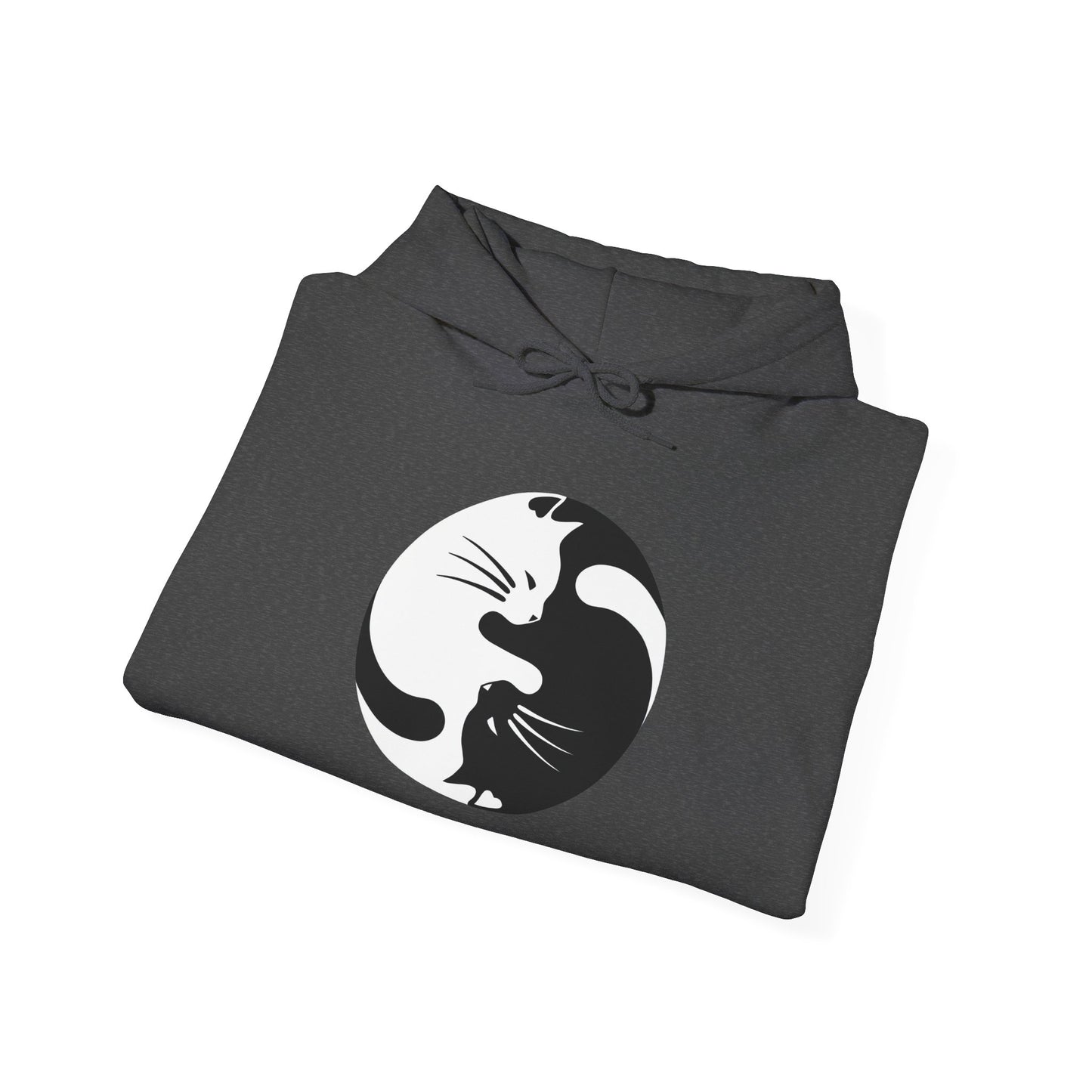 Yin Yang Kitties Hoodie Sweatshirt