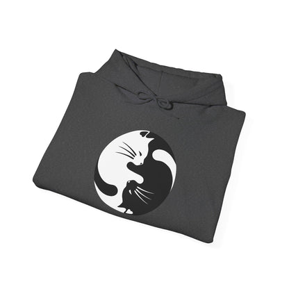 Yin Yang Kitties Hoodie Sweatshirt