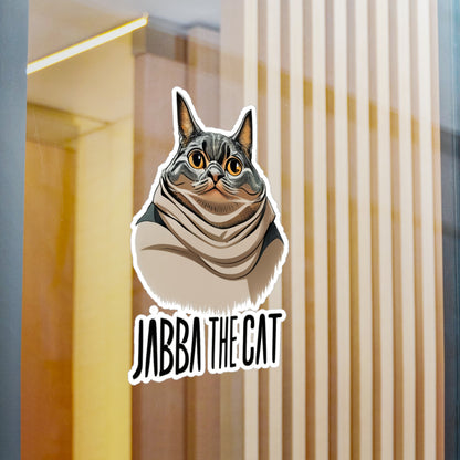 Jabba The Cat Vinyl Decal