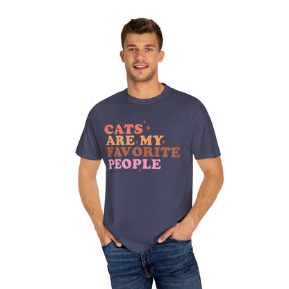 Cats Are My Favorite People T-Shirt