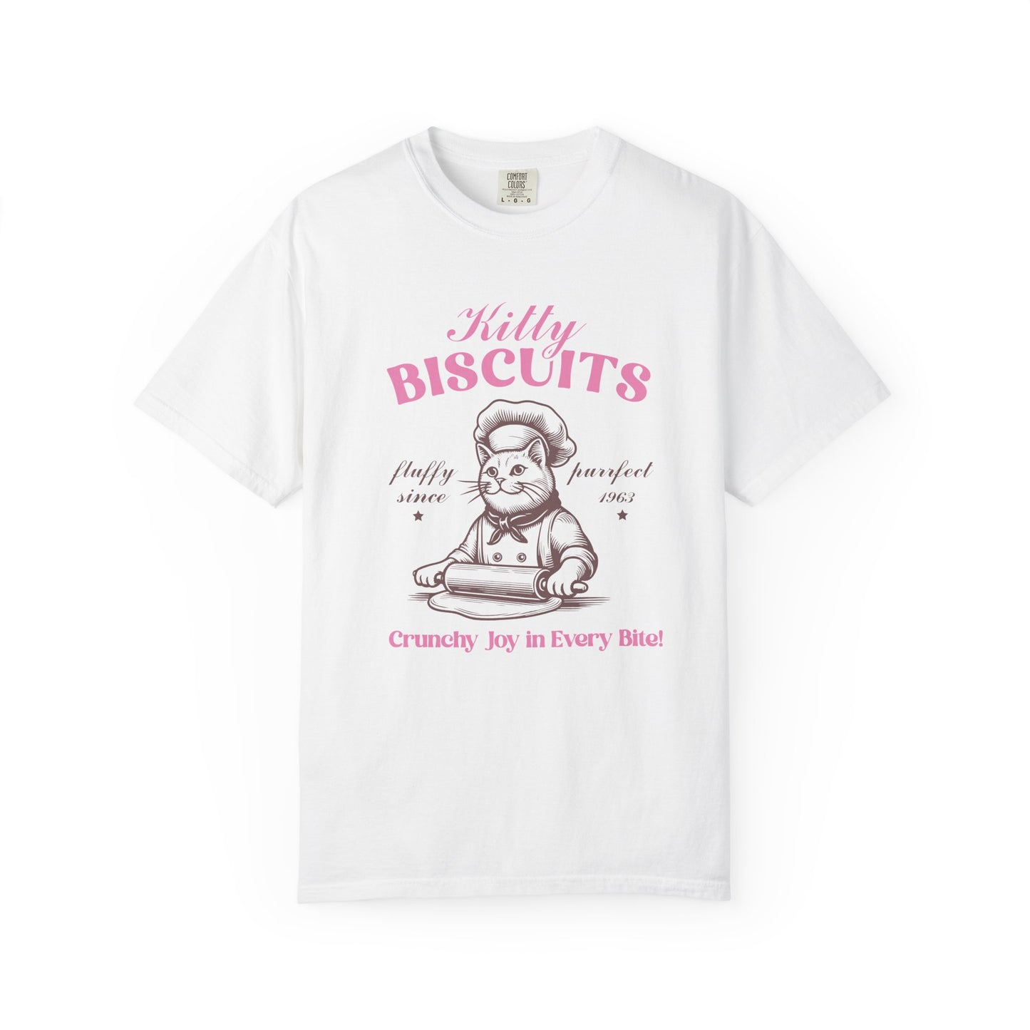 Kitty Biscuits Baker Cat T-Shirt