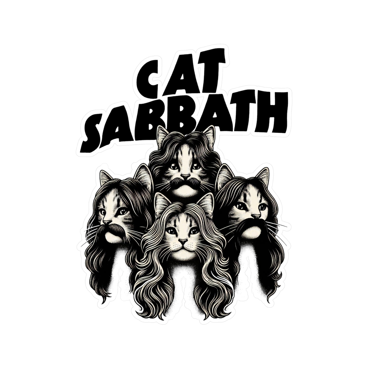 Cat Sabbath Vinyl Decal