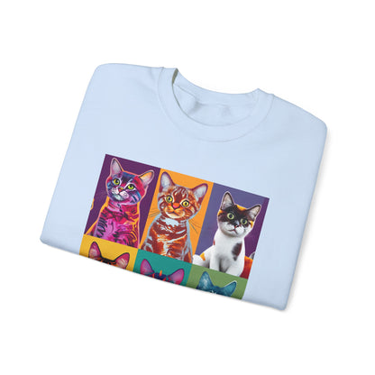 Catty Warhol Crewneck Sweatshirt