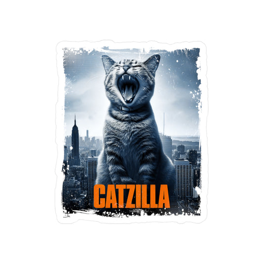 Catzilla Movie Vinyl Decal