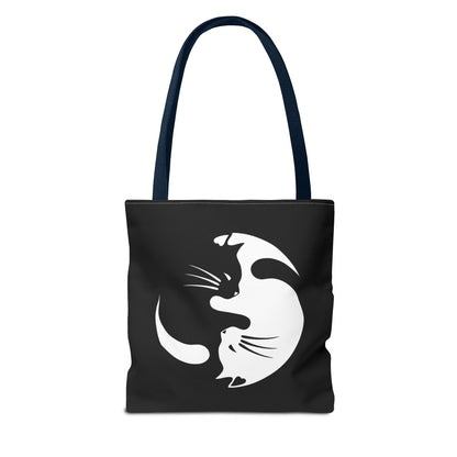 Yin Yang Kitties Tote Bag