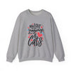 My Love Language Is Cats Crewneck Sweatshirt
