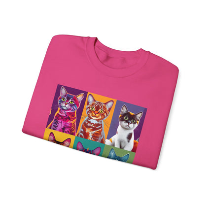 Catty Warhol Crewneck Sweatshirt