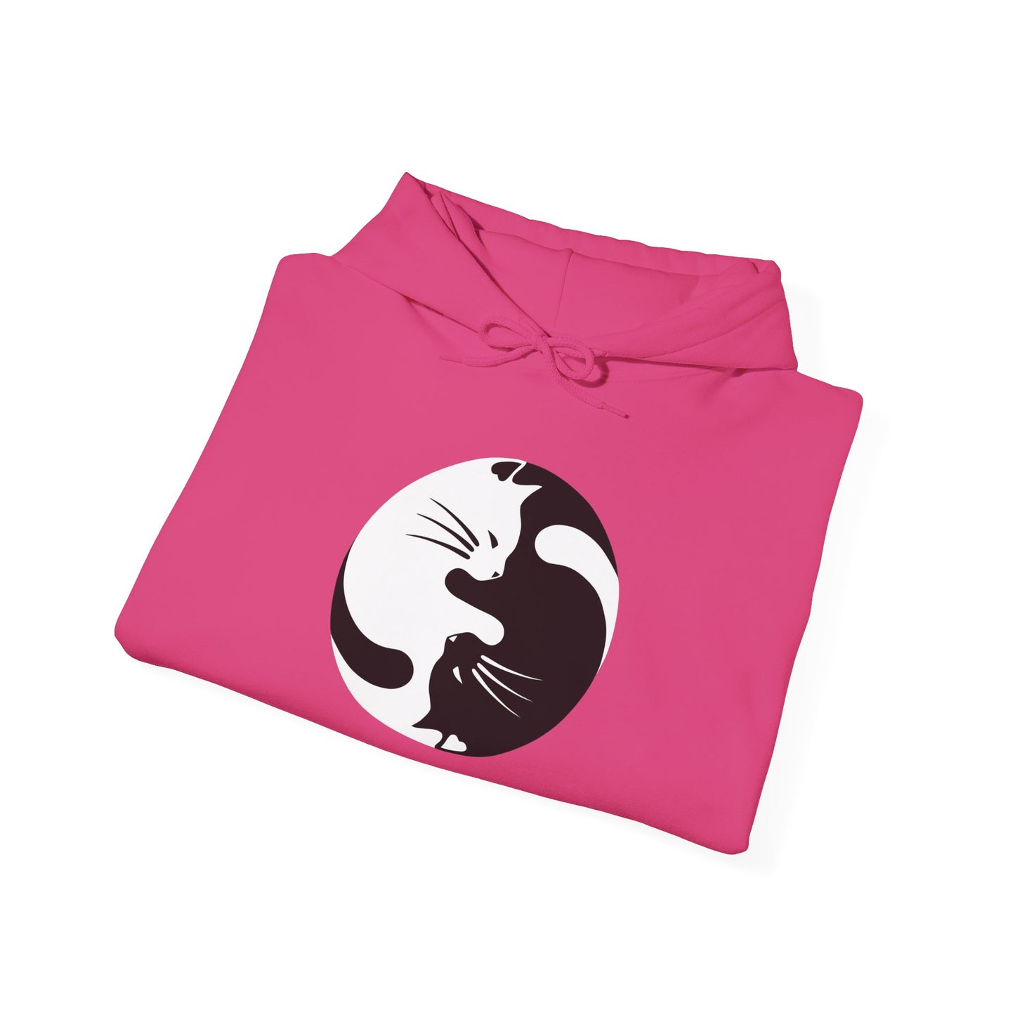 Yin Yang Kitties Hoodie Sweatshirt