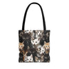 Cozy Kitten Crowd Tote Bag