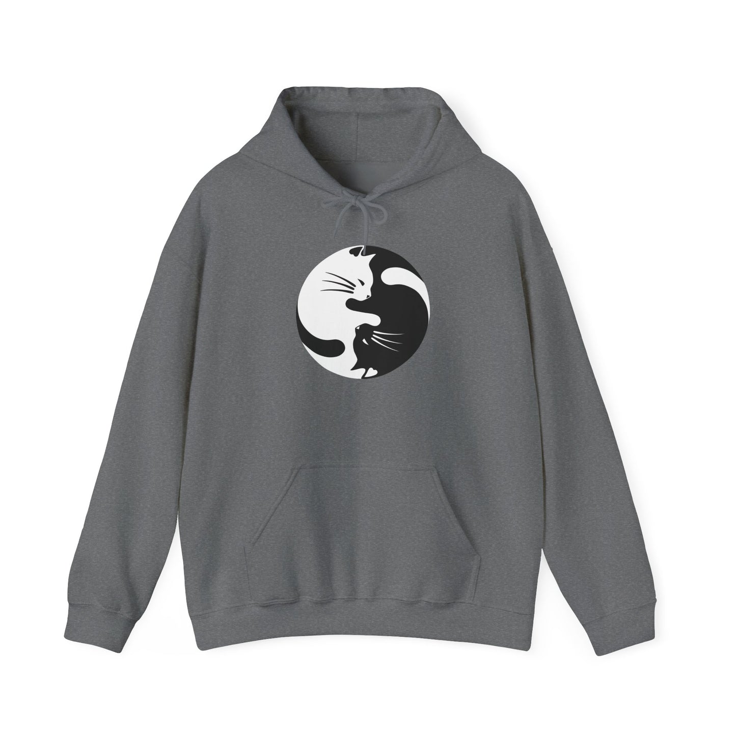Yin Yang Kitties Hoodie Sweatshirt